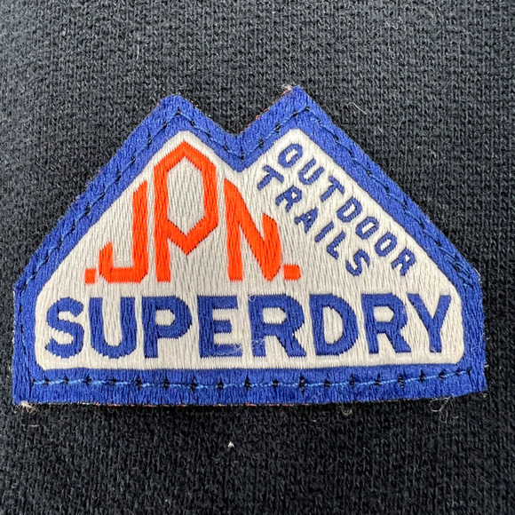 SUPERDRY Triple Drop Color Block Logo Crew Sweatshirt Size 2XL - Picture 3 of 10